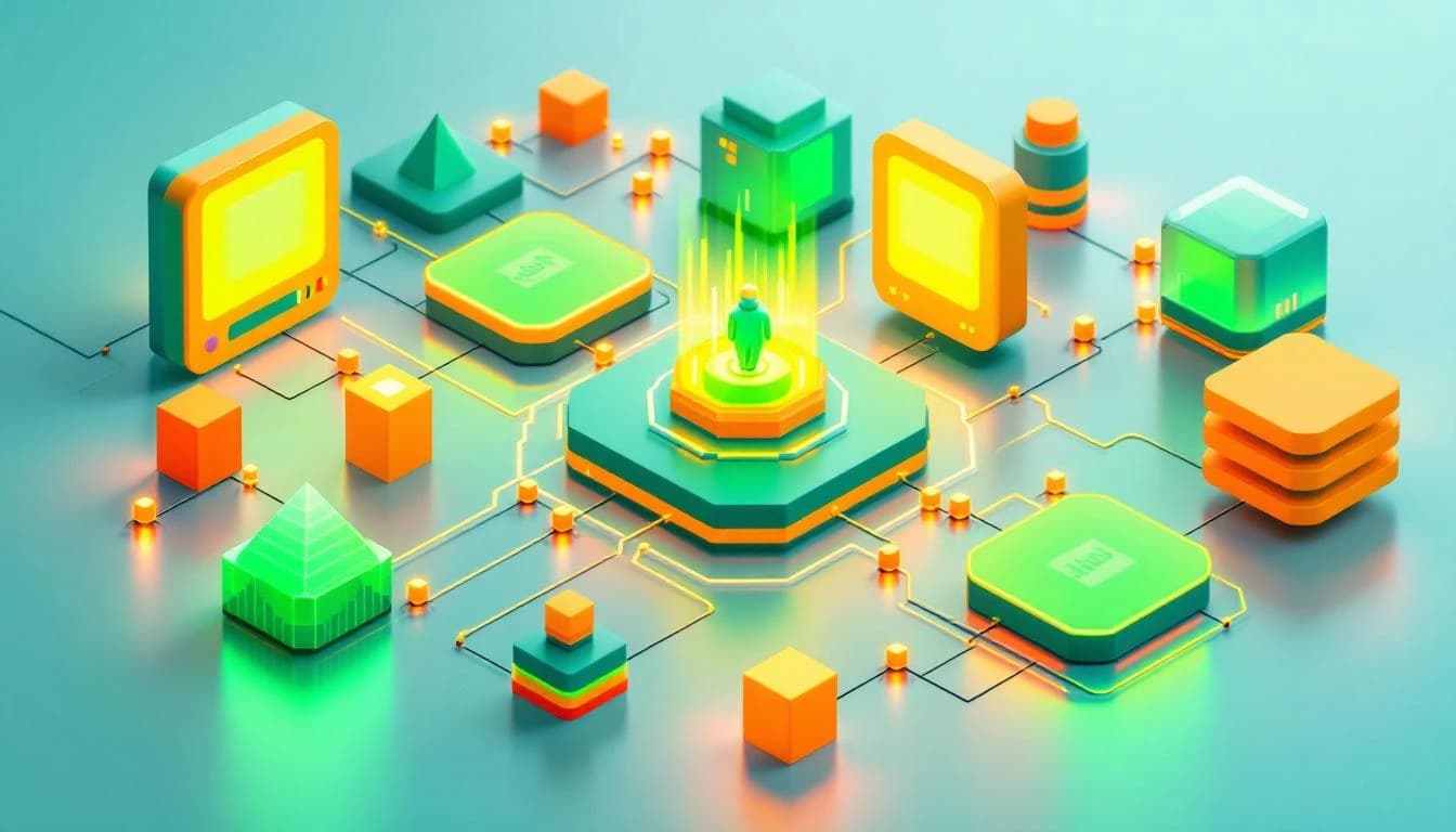 Website quality monitoring dashboard with positive status