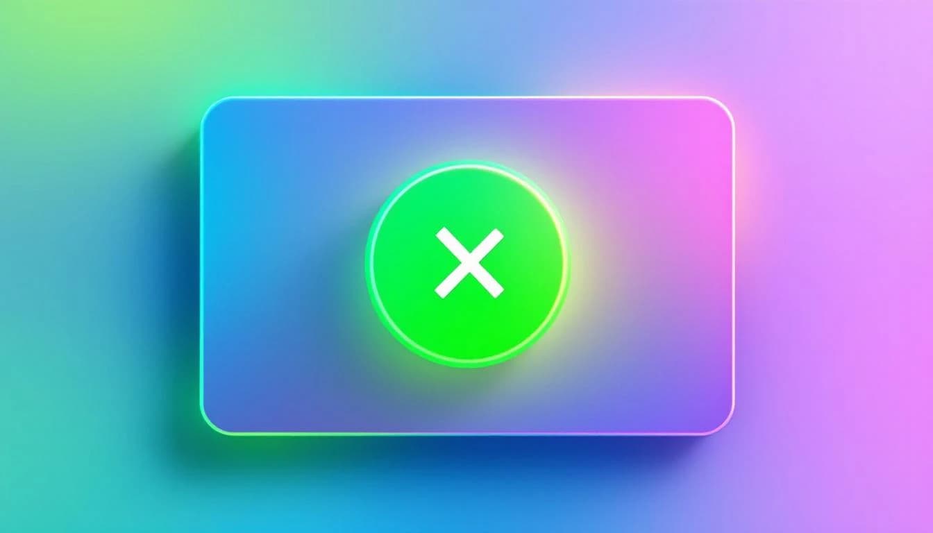 Accessible modal dialog with clear controls