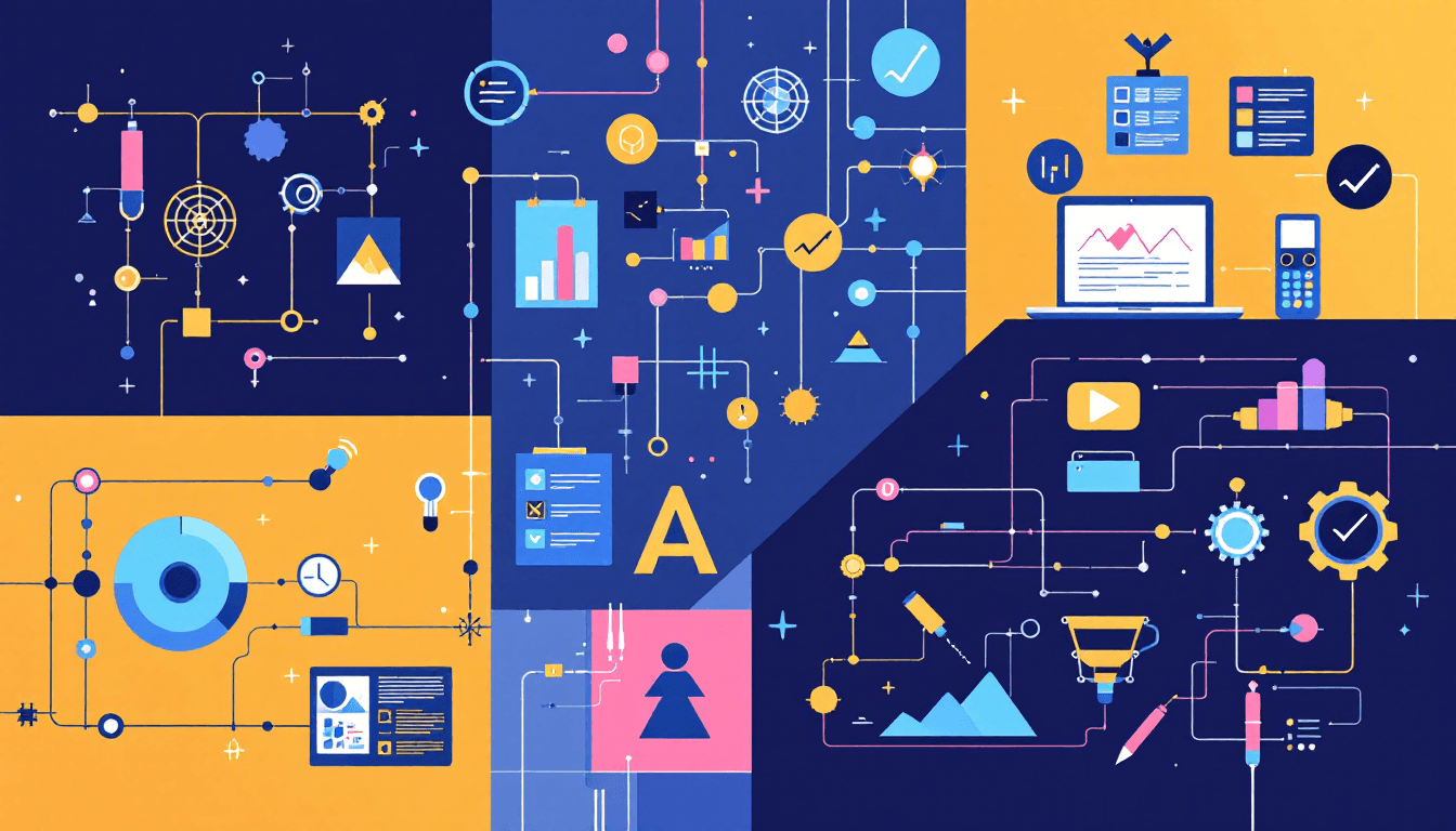 Technical illustration of accessible media components showing carousels and sliders with visible control interfaces, pause buttons, and user controls that make interactive content inclusive for all users.