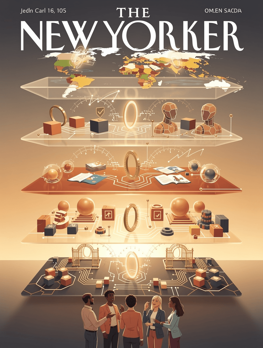 Enterprise Shopify Plus architecture with multiple customization layers each requiring accessibility compliance verification